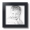ArtToFrames 8x8 Inch Picture Frame, This 1.25 Inch Custom MDF Poster Frame is Available in Multiple Colors, Great for Your Art or Photos - Comes with Regular Glass and Corrugated Backing (A96DW)